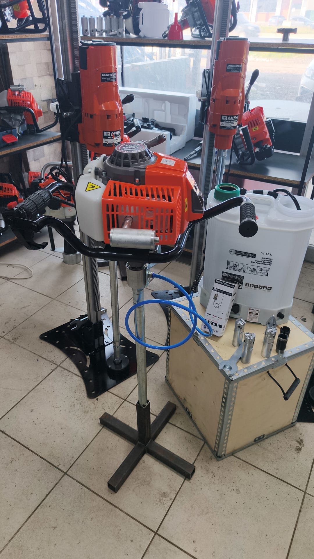 5.5 HP Benzinli El Sondaj Makinesi